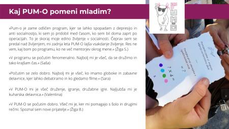 kaj pumo pomeni mladim